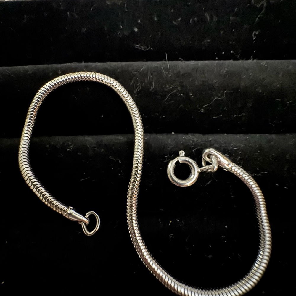 Silver bracelet